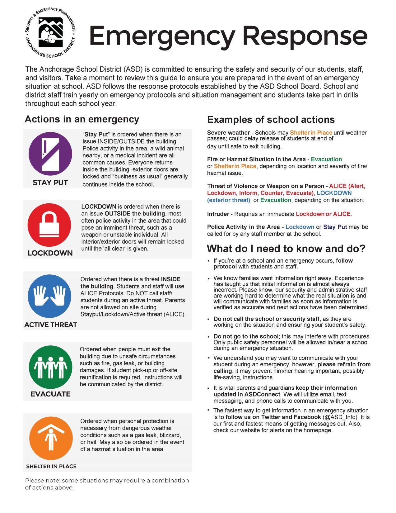 ASD Emergency Response